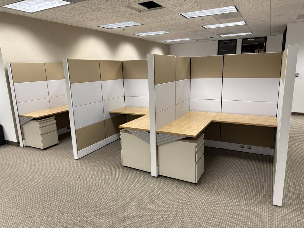 Herman Miller Ethospace 5x5 Refurbished Cubicles