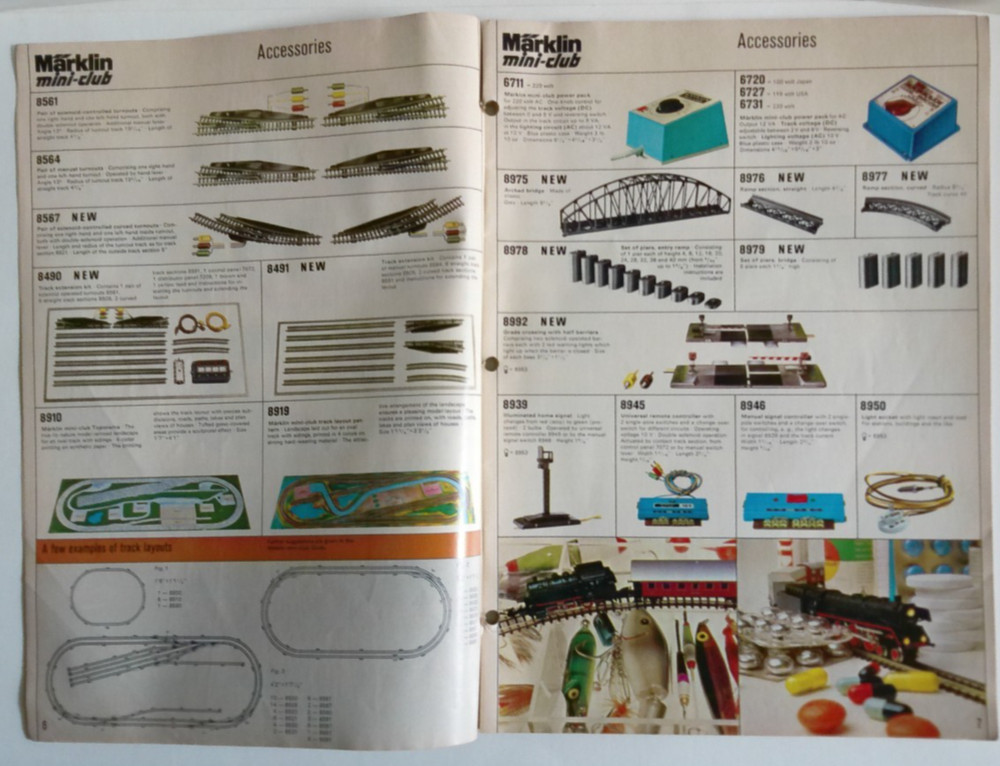 Vintage Marklin 1973 E Catalog