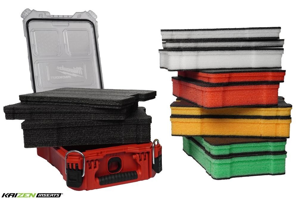Milwaukee PACKOUT™ Compact Organizer 48-22-8435 - Kaizen Foam Insert