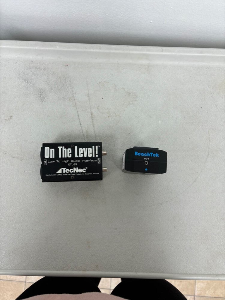 Set of 2 t audio interface and beach tek adapter