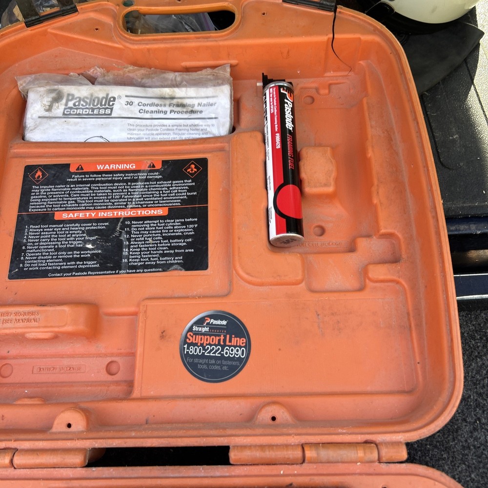 Paslode 30 Degree Framing Nailer (Untested)