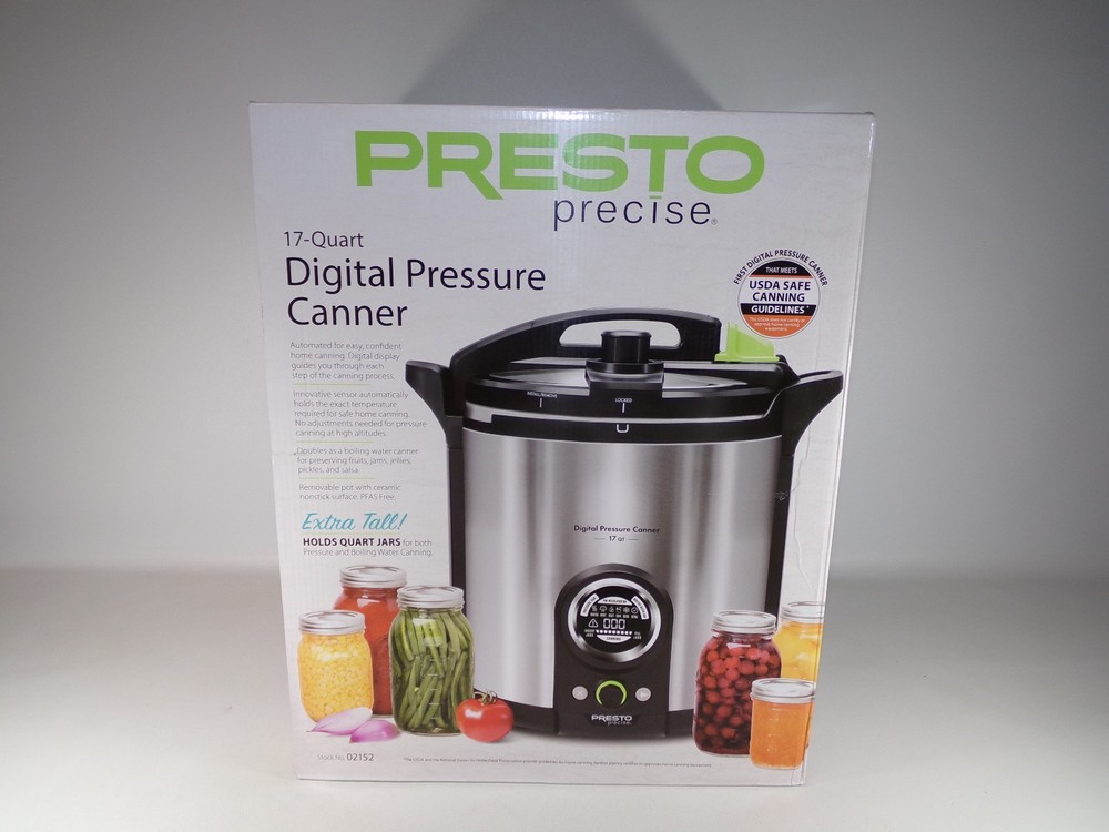 Presto Precise 17-Quart Digital Pressure Canner, 02152