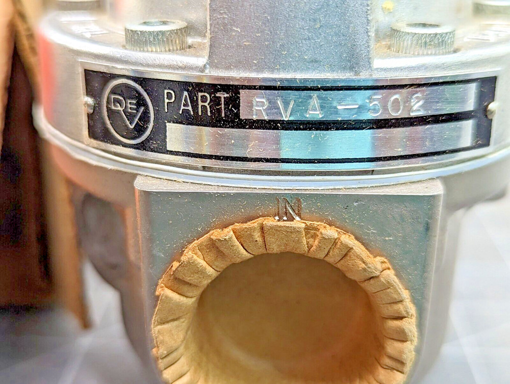 DEVIBISS RVA PRESSURE RELIEF VALVE NEW [A4B3]