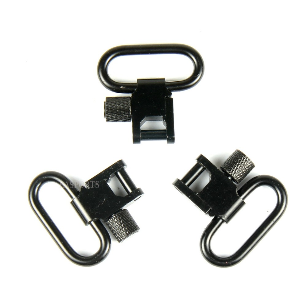 1" Tri-Lock Sling Swivels, Sling Attachment Mounts (3 Packs)