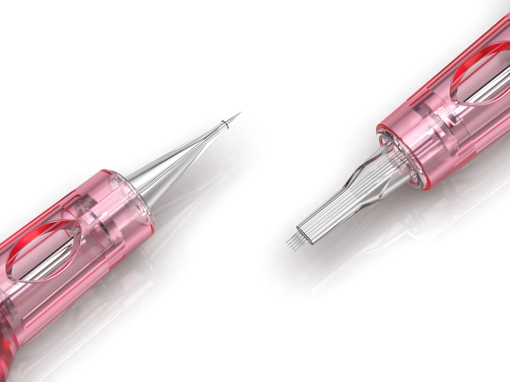 SPMU Tattoo Cartridge Needles Micropigmentation Eyebrows Liner Lips Microblading