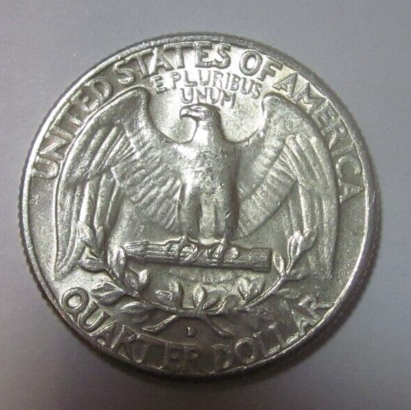1964 D Washington Silver Quarter 90% Silver