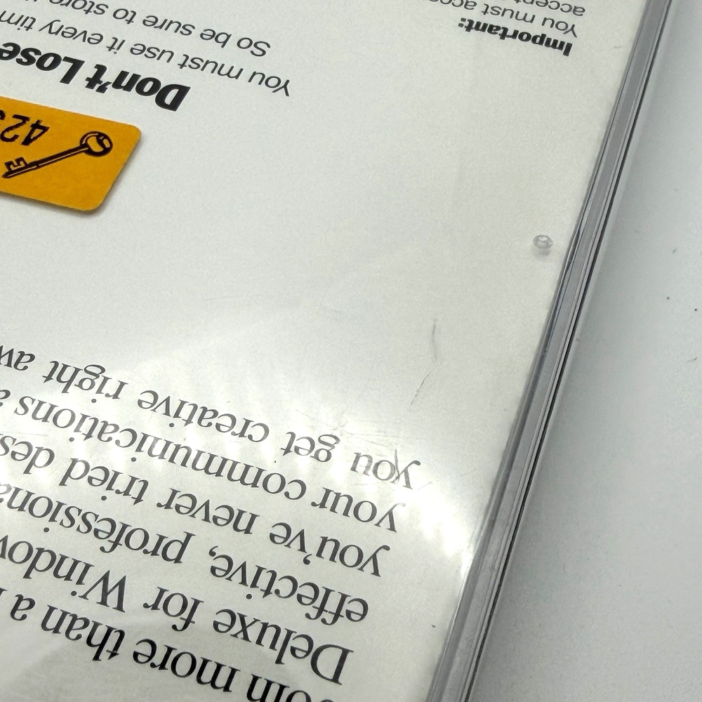 Microsoft Publisher CD Deluxe For Windows 95