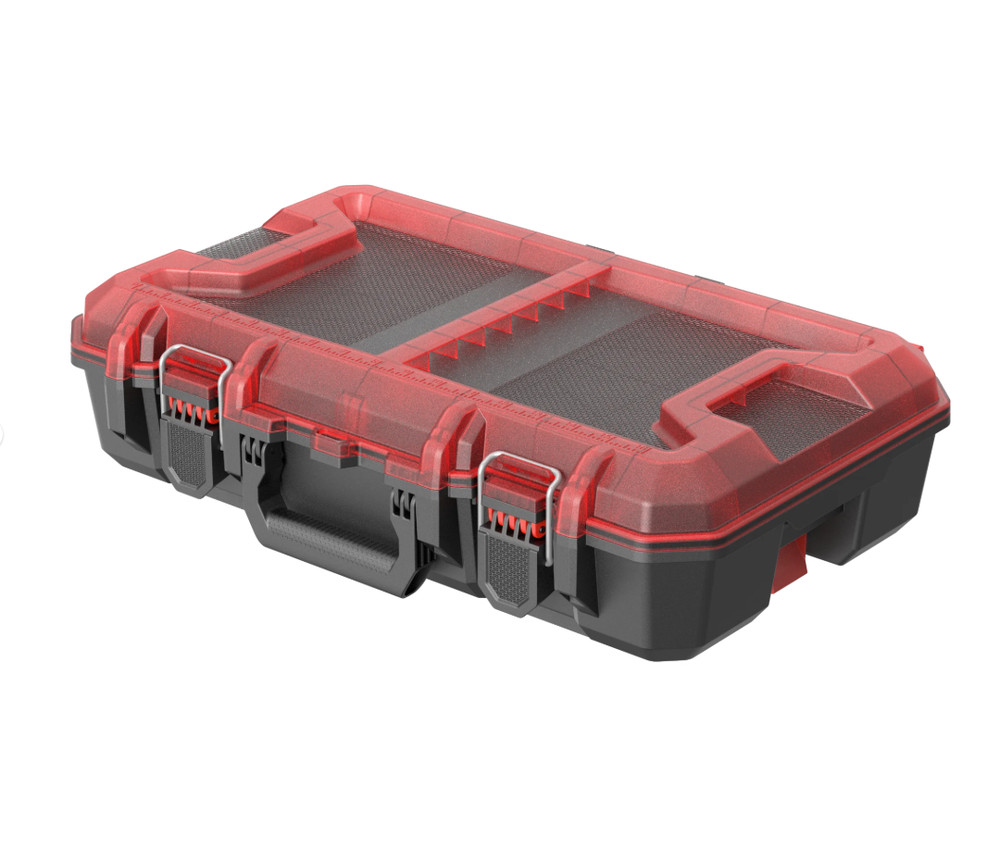 Hyper Tough Hyper Stack Heavy Duty 3 Piece Modular Rolling Toolbox System, Black