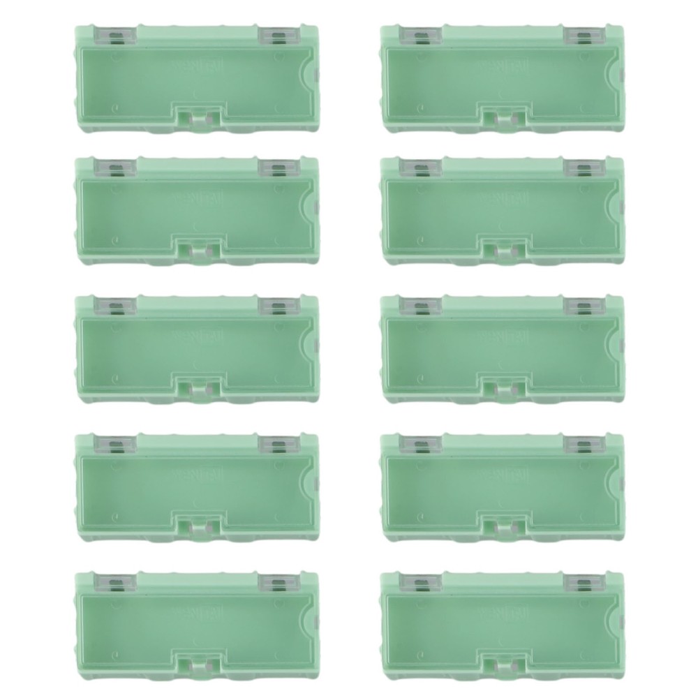 Electronic Components Plastic Storage Box Organizer with Locking Mechanism