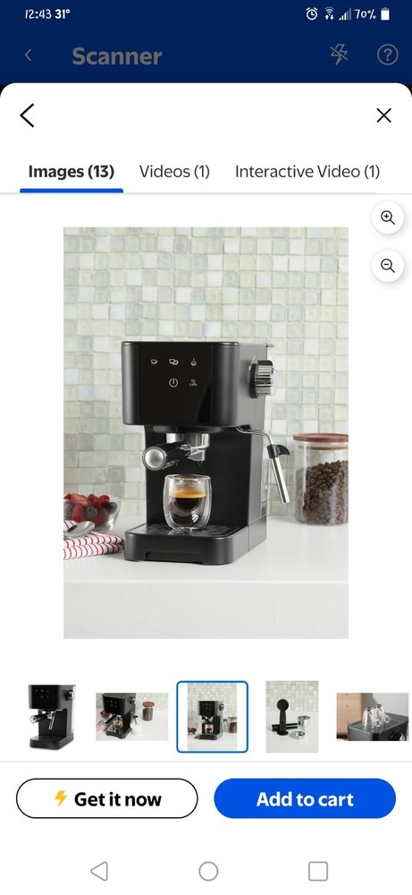 Mainstays Espresso Maker