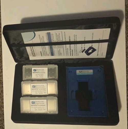 Molecular Devices SpectraDrop Starter Kit 0200-6262 Microplate Adapter & Slides