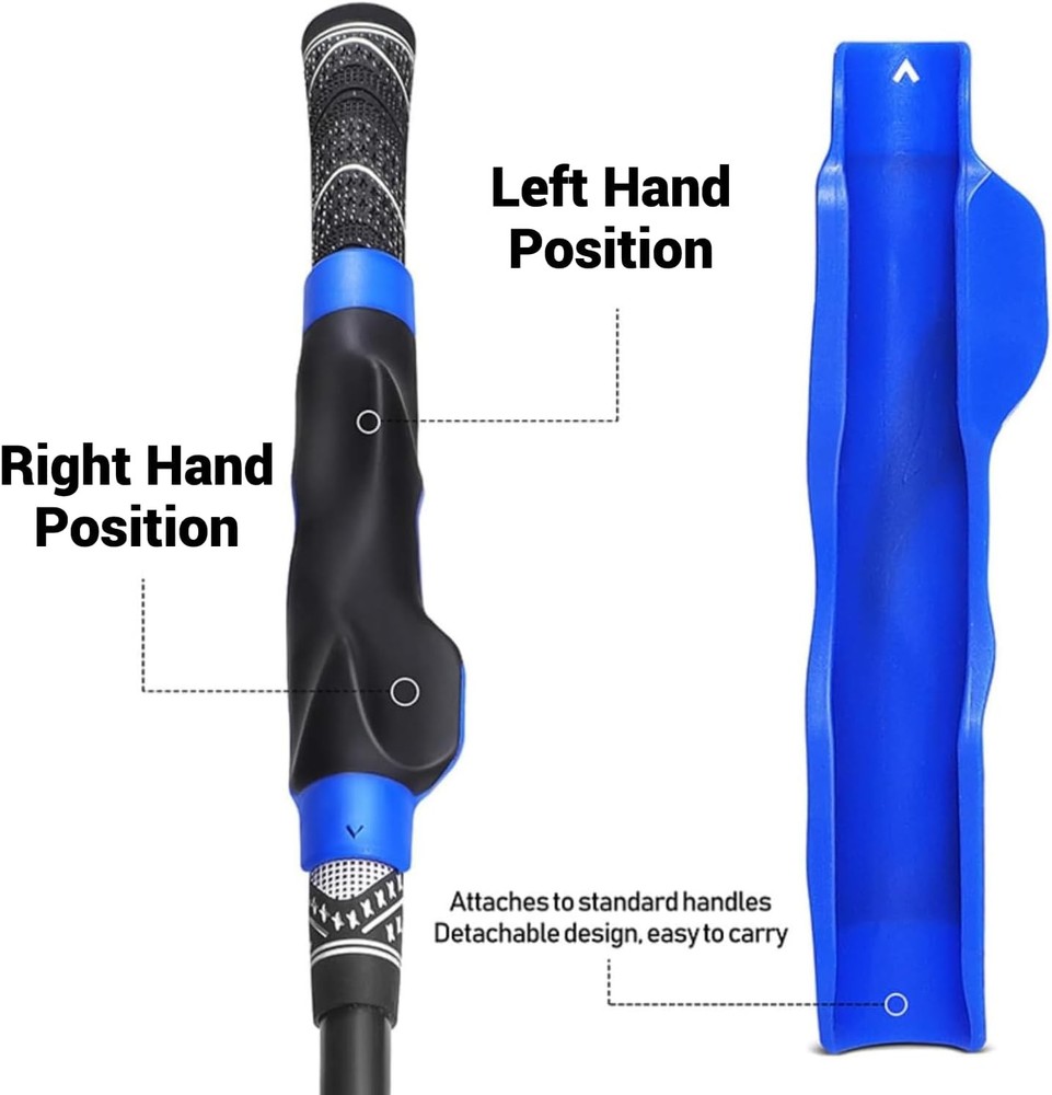 Golf Grip Trainer to Help Correct Hand Position, Golf Grip Hand Shape Corrector