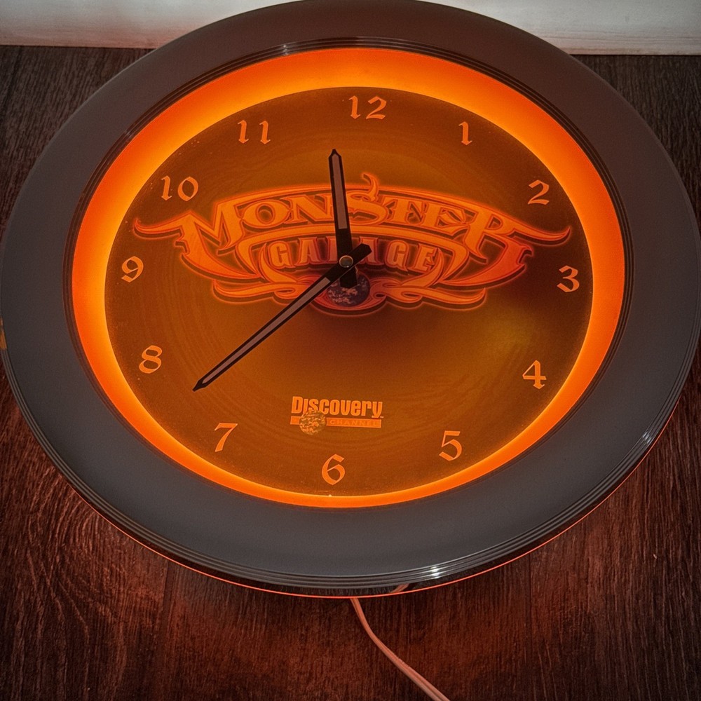 Discovery Channel’s Monster Garage Clock