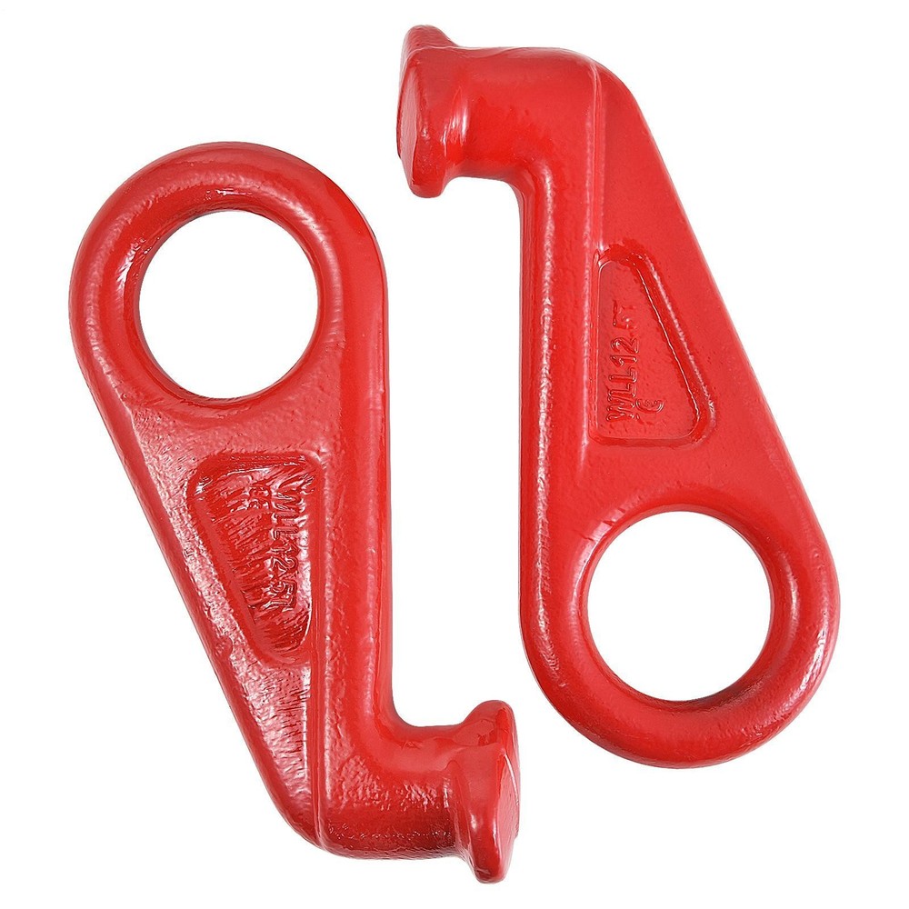 Shipping Container Lifting Hooks, 12.5T Working Load Limit, Left & Right 45°