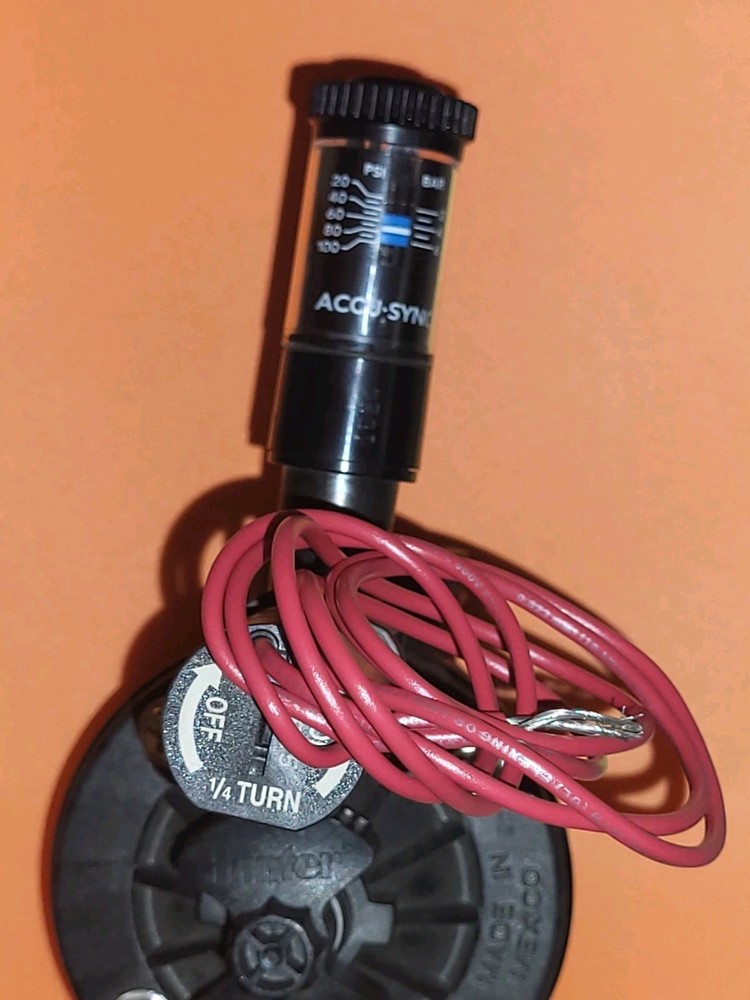 HUNTER 1" VALVE - ICV-101G (With ACCU-SYNC REGULATOR) - Female Threads / Inline