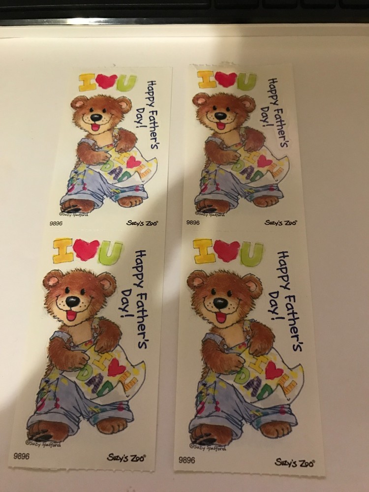 4 suzy's zoo modules stickers