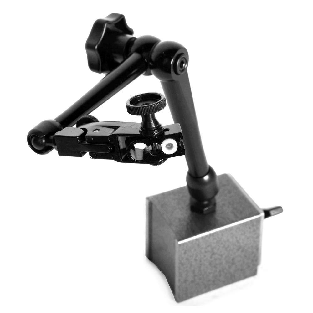 Magnetic Base for Dial Indicators, 3 Segment, Industrial Strength with Quick Rel
