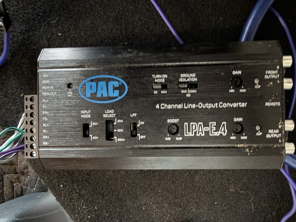PAC LPA-E.4 LocPRO Advanced 4-CH Active Line Output Converter w/Remote Control