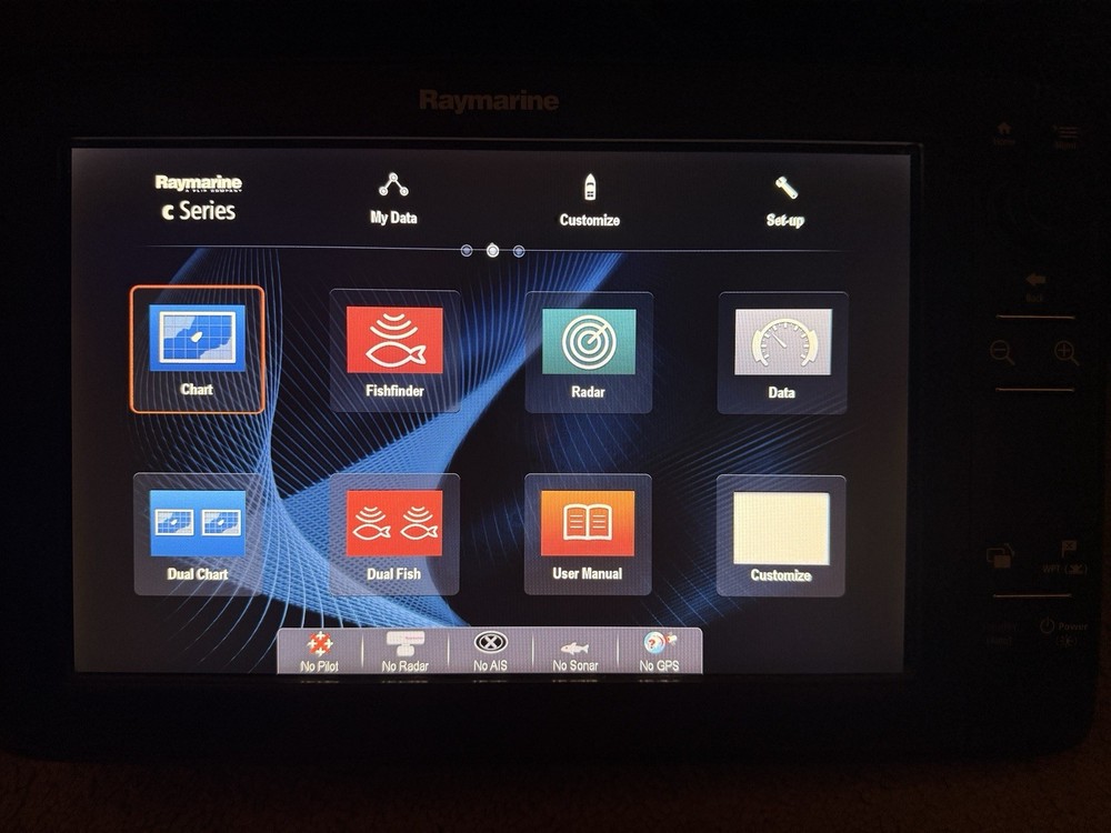Raymarine c125 Mfd Chartplotter Display - Suncover Power Cable