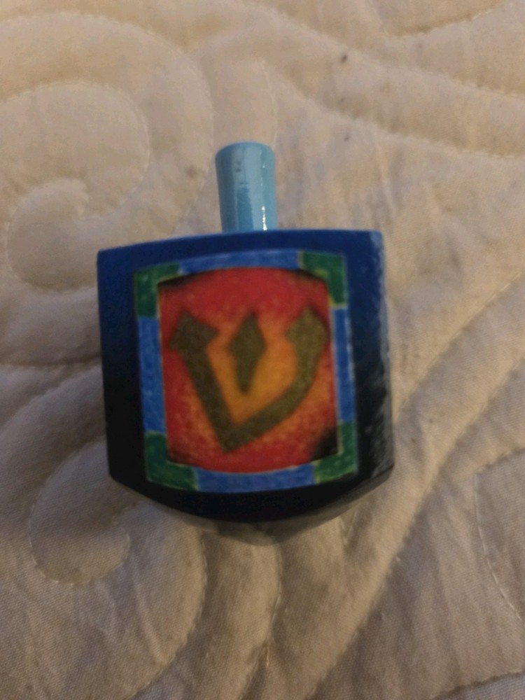 Colorful DRIEDEL for CHANUKKAH