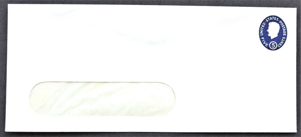 1962 US Sc. #U544, die 2, stamped window envelope, mint, very good shape