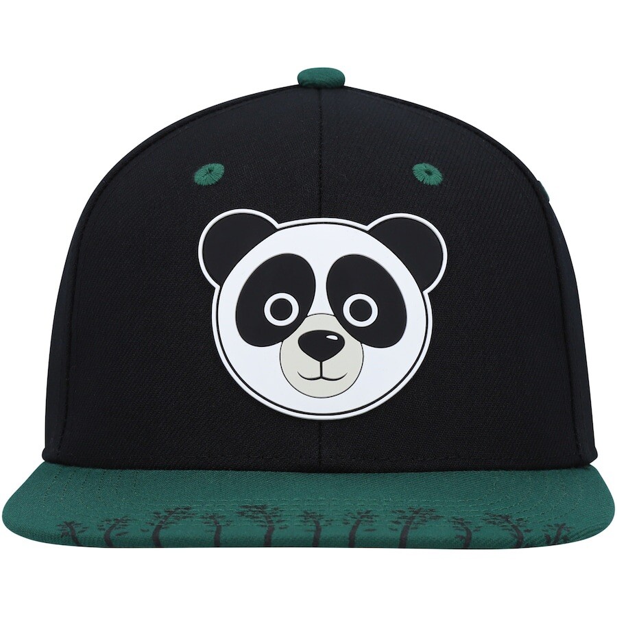 Explore Youth Panda Snapback Hat - Black