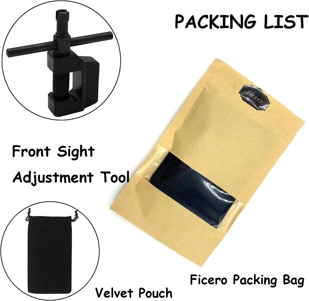Front Sight Adjustment Tool, 7.62x39mm Adjust Windage & Elevation Adjustment Too