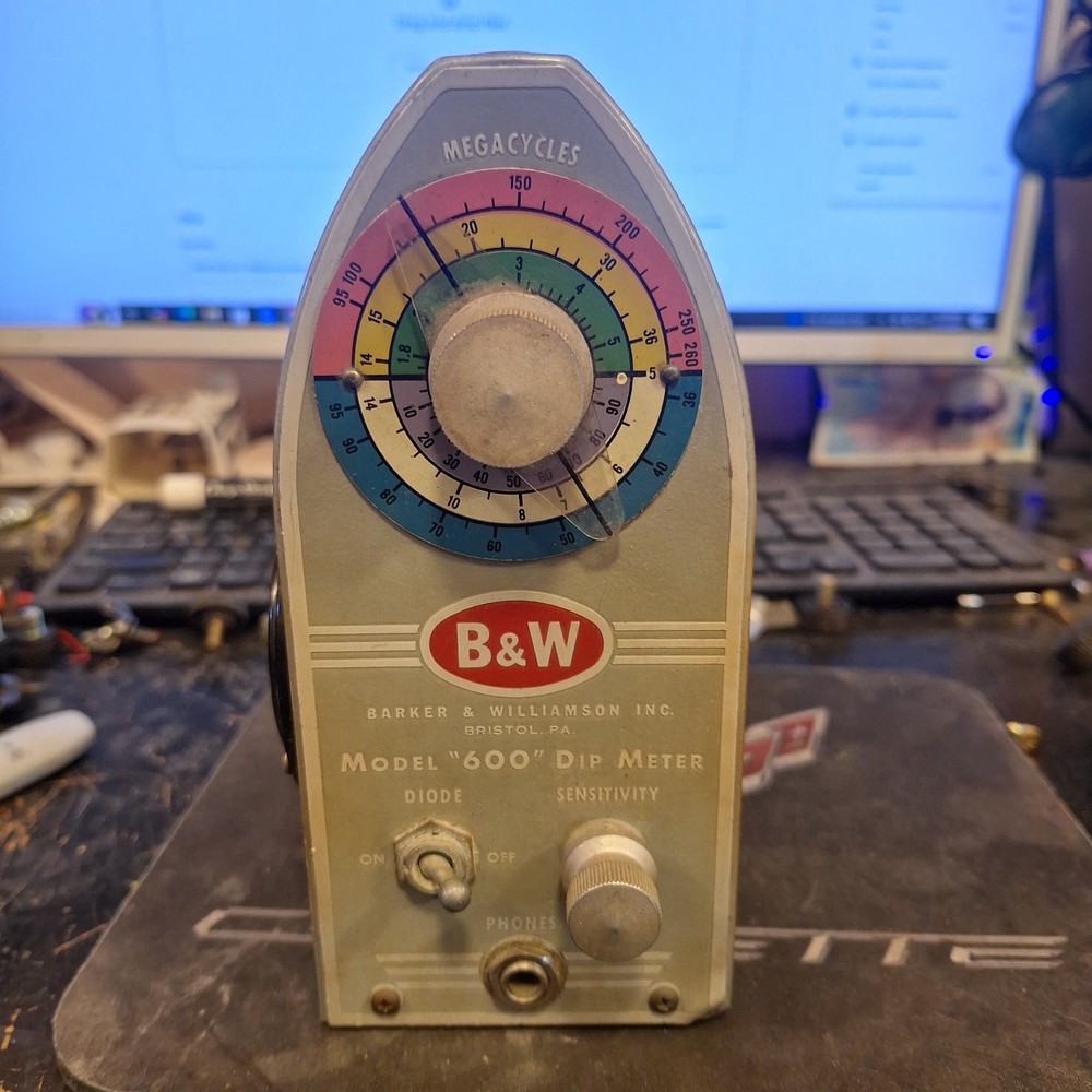 B&W Barker & Williamson Model 600 DIP Meter