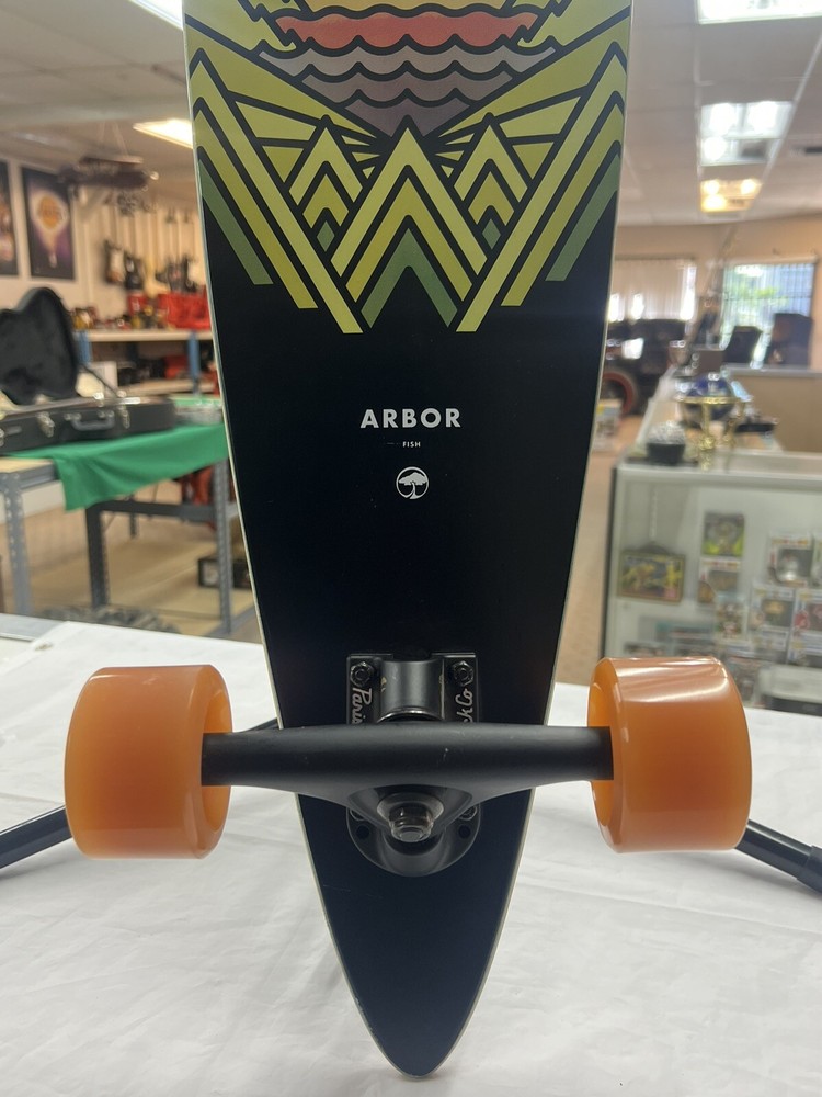 ARBOR FISH ARTIST 37” LONGBOARD AARON DRAPLIN DDC