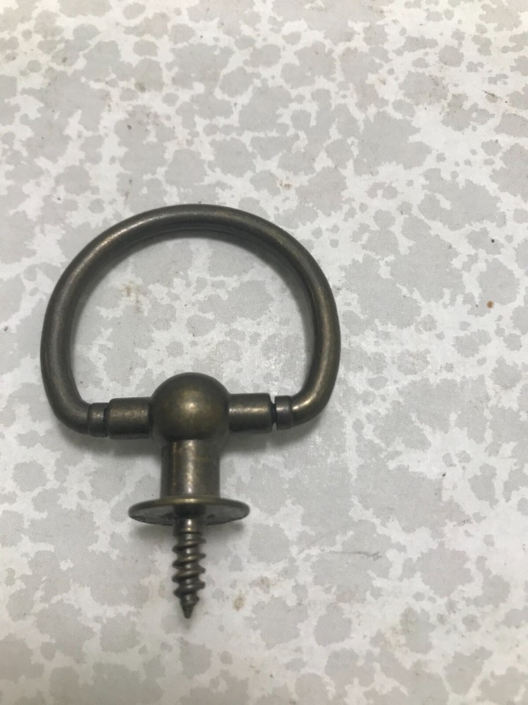 NICE 18th Century CHIPPENDALE Period Reproduction DROP RING PULL AMERICANA!