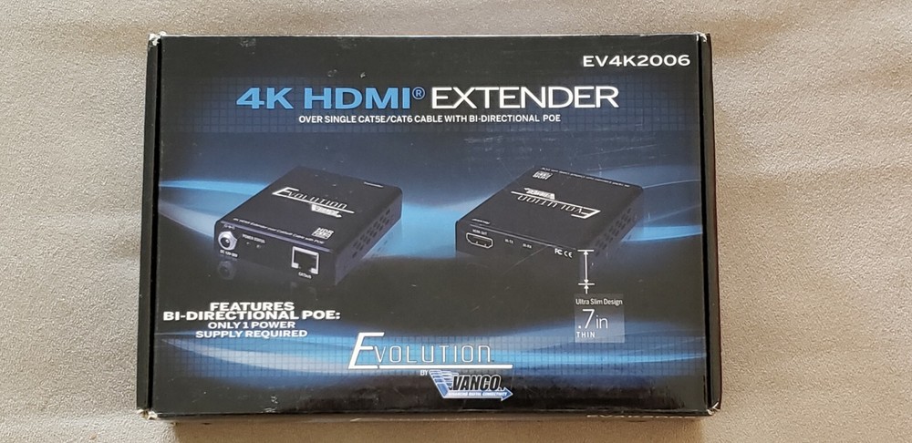 Vanco EV4K2006 Evolution 4K HDMI Extender