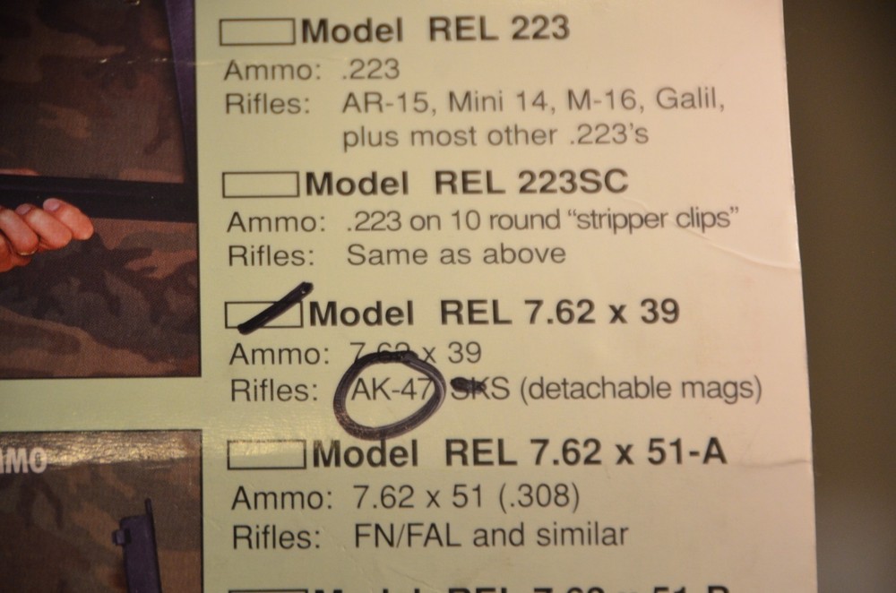 Cammenga Easyloader Model REL 7.62 x 39 Magazine Loader