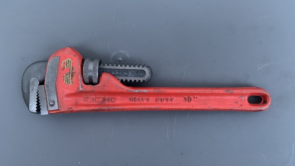 Ridgid 10” Heavy Duty Pipe Wrench