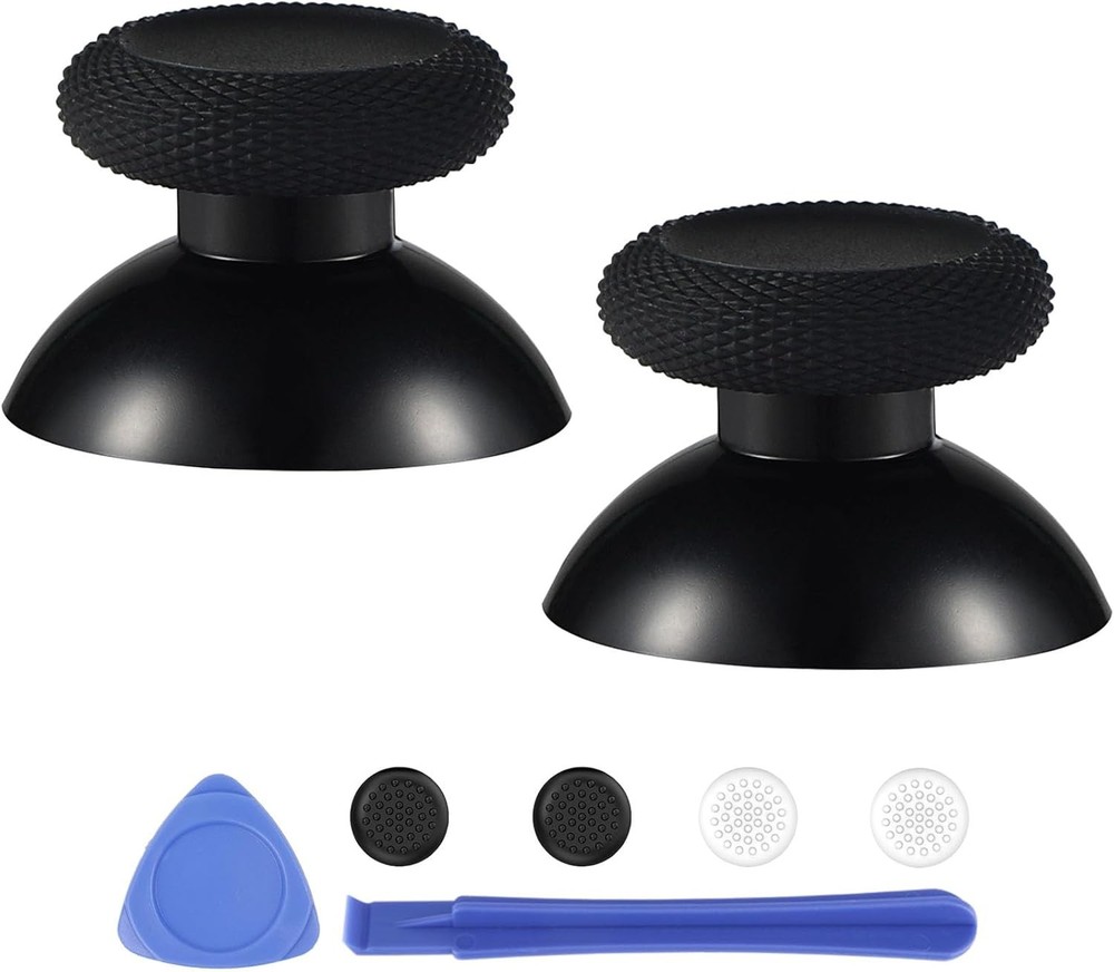 2 Pack Thumbsticks Replacement for Meta Oculus Quest 2 Black - 2PCS,