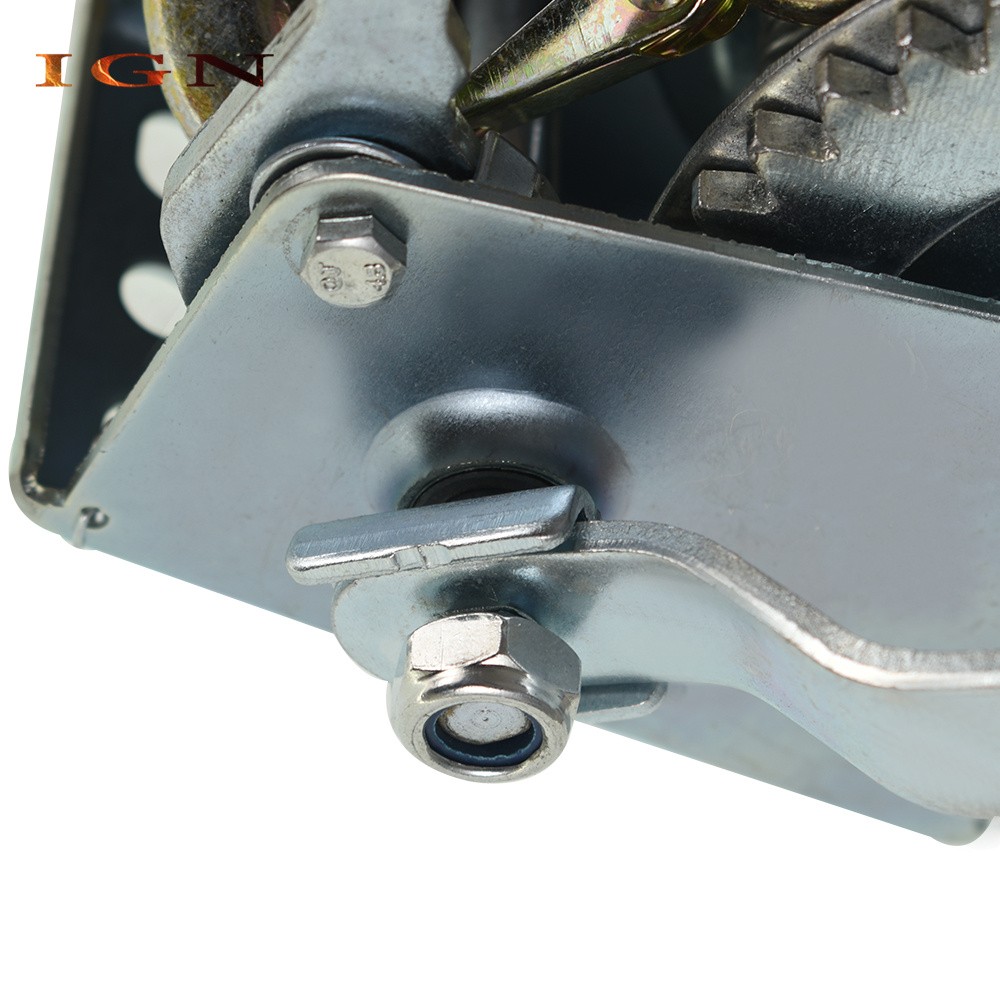 Adjustable Two-Way Hand Winch Boat Winch With 10m (32ft) Cable 1500lbs