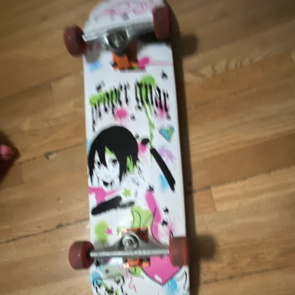 Proper Gnar Anime Theme Complete Skateboard Multicolor Wood Deck