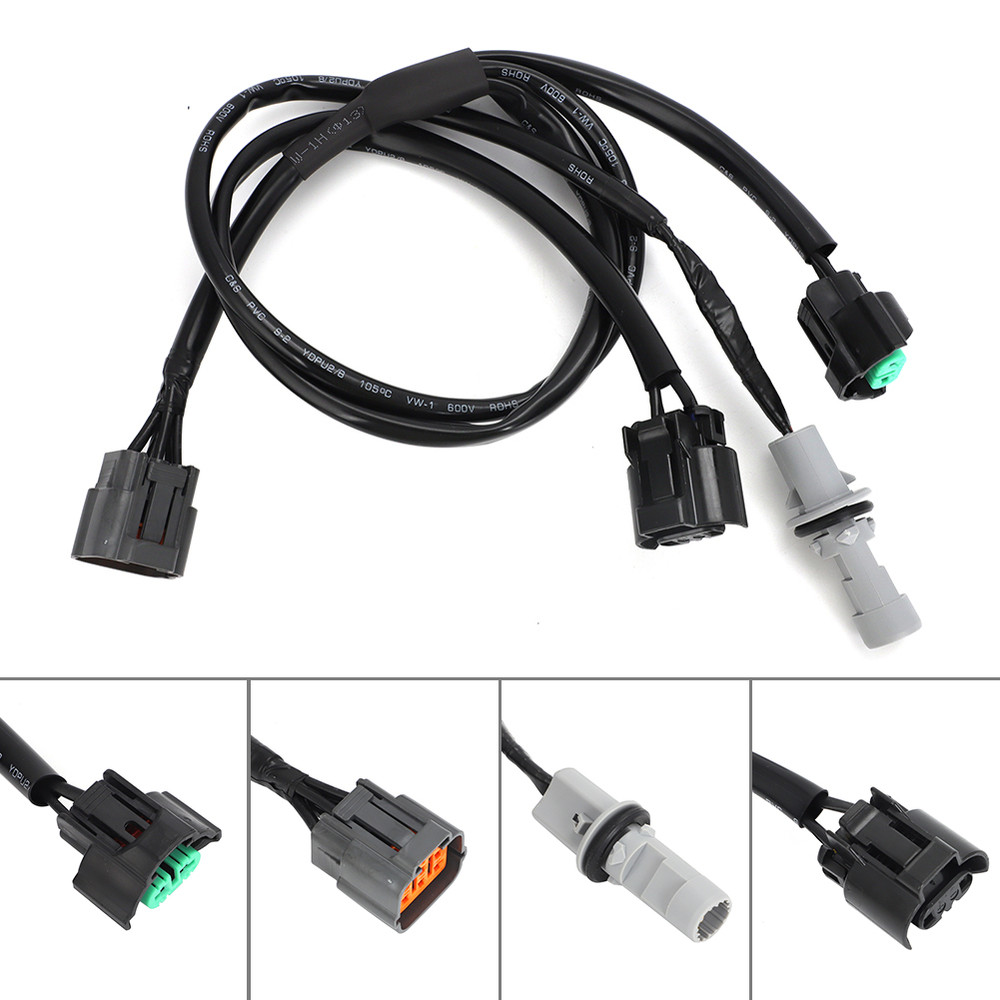 US Front Headlight Wiring Harness Wire Replace #BHN1-51-0K6A For 2014-18 Mazda 3