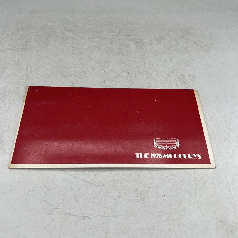 1976 MERCURY PAINT CHIPS / SWATCHES