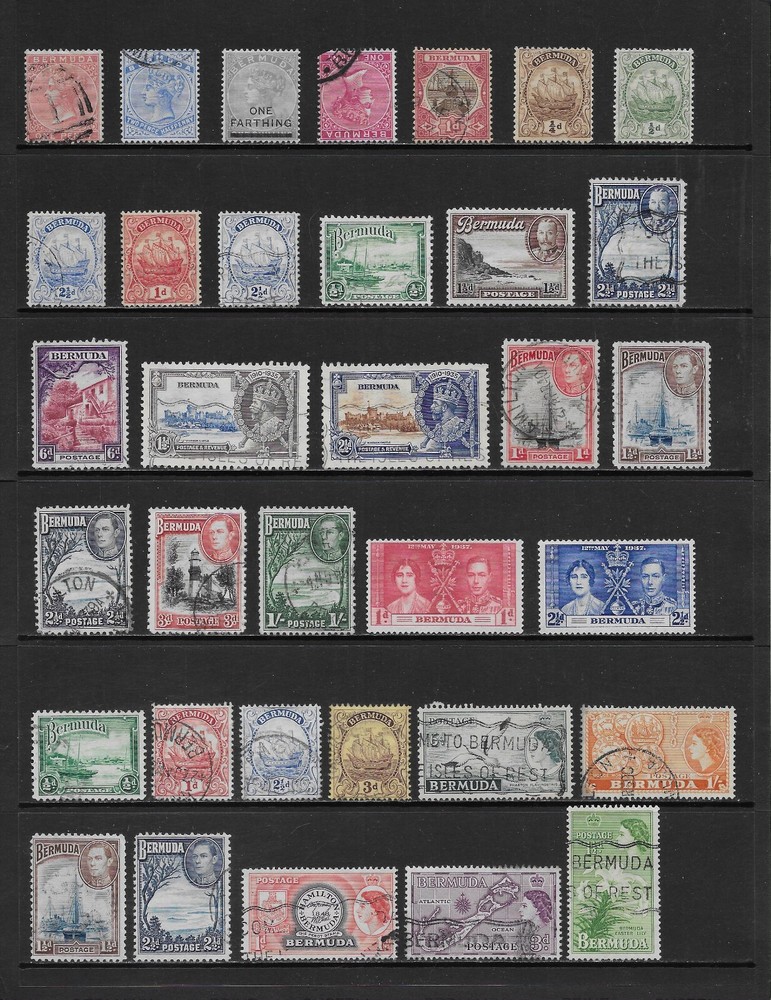 BERMUDA   LOVELY SELECTION VARIOUS MINT & USED     1865 - 1985