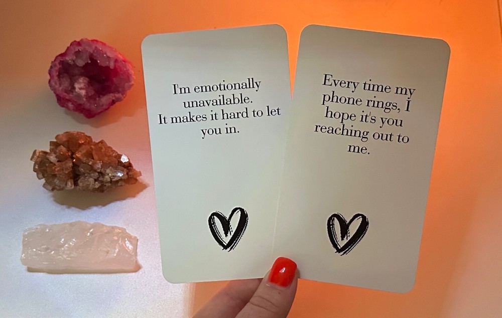 Unspoken Love Messages Oracle Deck - VERSION TWO