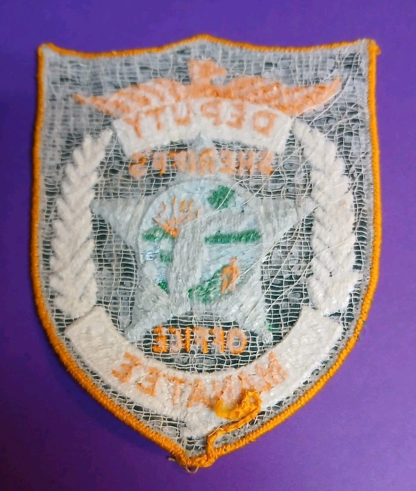 MANATEE DEPUTY SHERIFFS OFFICE PATCH SHOULDER