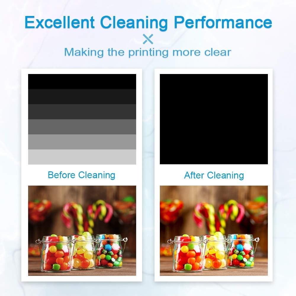 Printhead Cleaning Kit Inkjet Printers, Printer 100mL, Clear