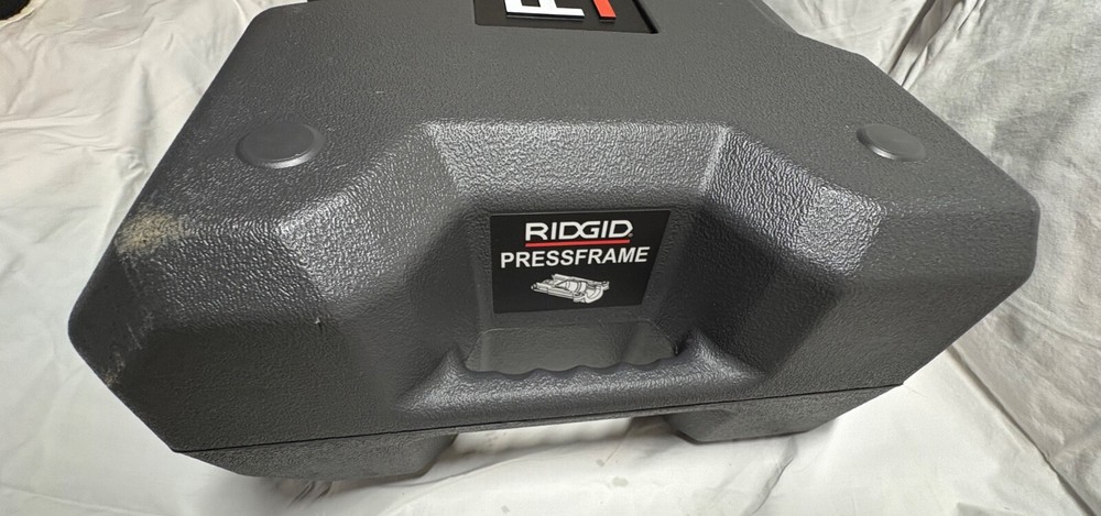 Ridgid Compact RP 210 & Press Frame Carrying Storage Case CASE ONLY IMMACULATE