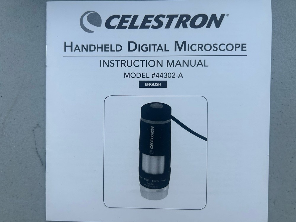 CELESTRON - HANDHELD DIGITAL MICROSCOPE (2011, Celestron)