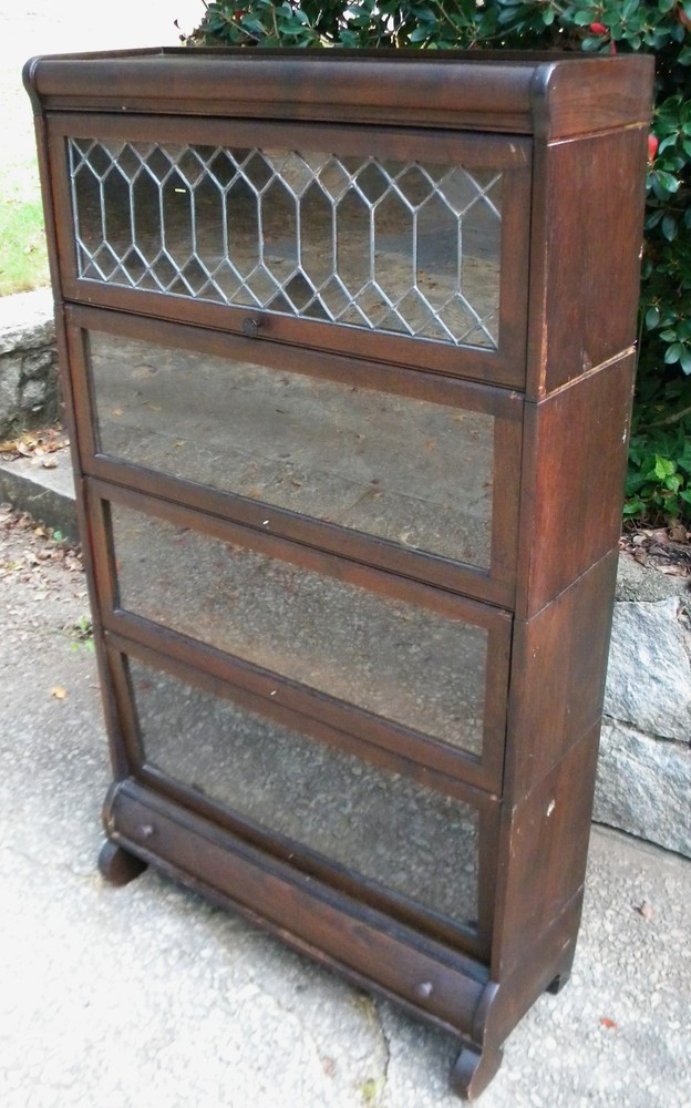 Oak Lundstrom Stacking Sectional Bookcase