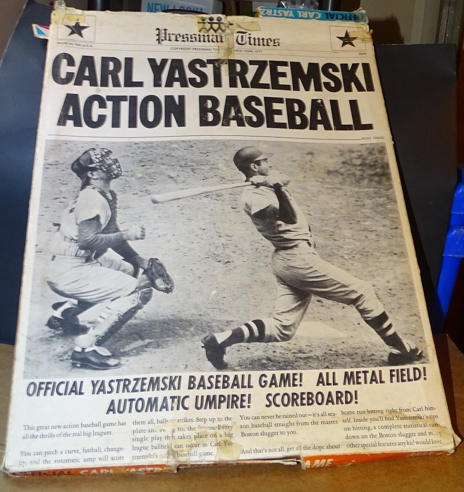 Pressman Carl Yastrzemski Action Baseball game