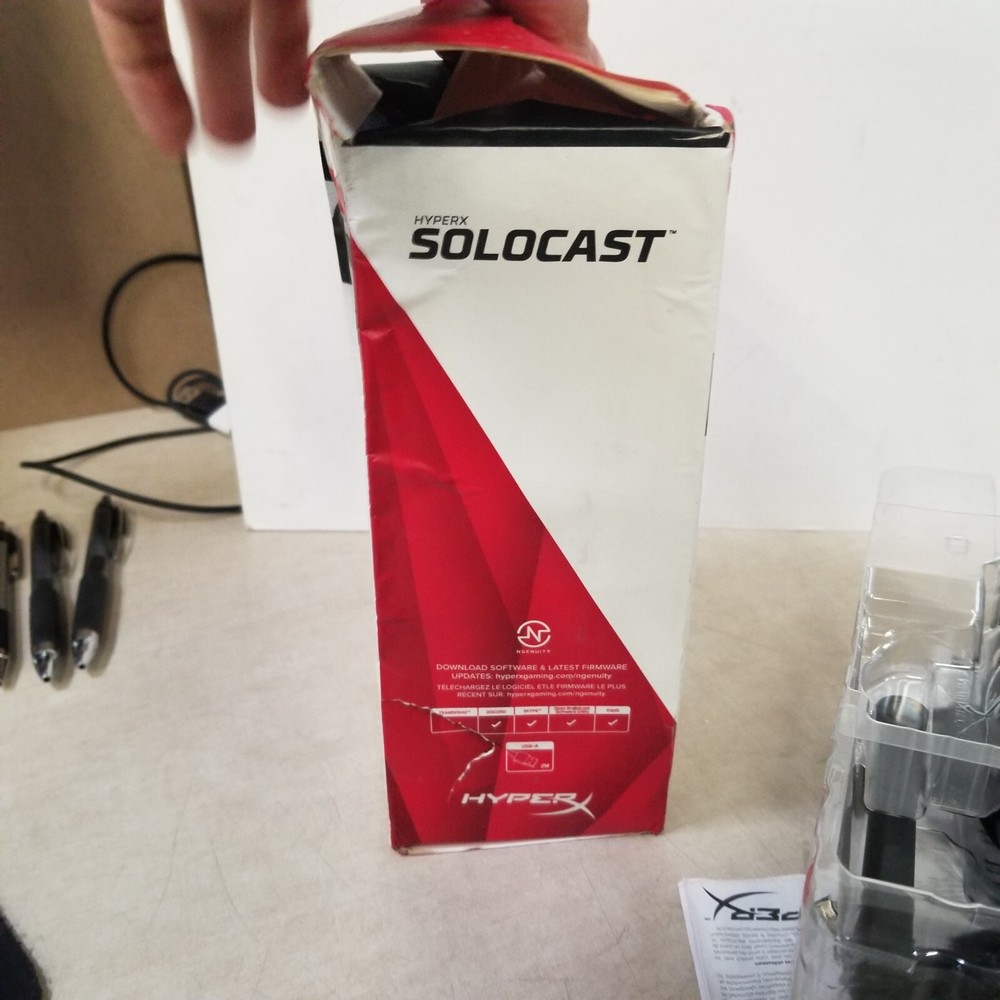 HyperX SoloCast USB Gaming Microphone - Black (4P5P8AA)