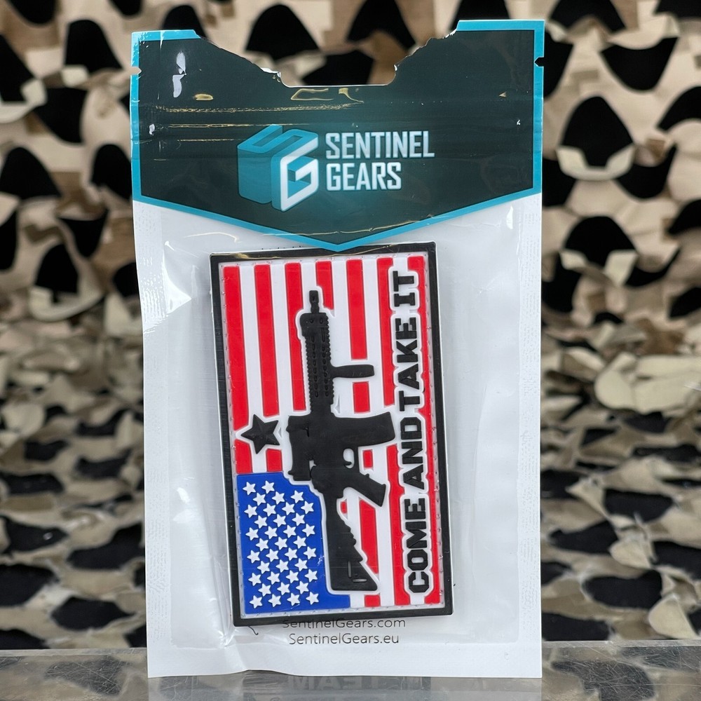 NEW Come & Take It US Flag PVC Patch (PATCH-CATI-ST)