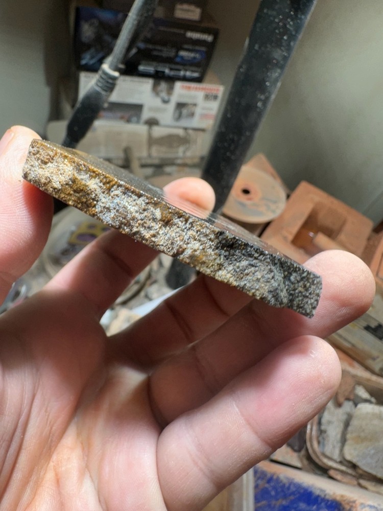 Dinosaur bone rough **hxtled slab.
