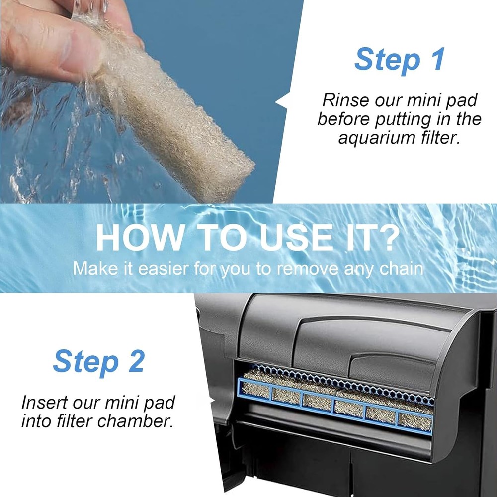 Aqueon Replacement Ammonia Filter Pads 12ct